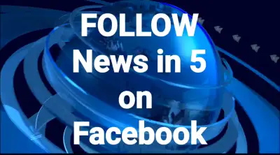 FOLLOW News in 5 on Facebook, View more