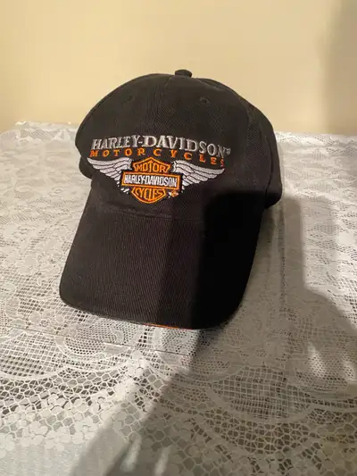 Harley-Davidson Mens  Hat Black Embroidered fits all tribal wi, View more
