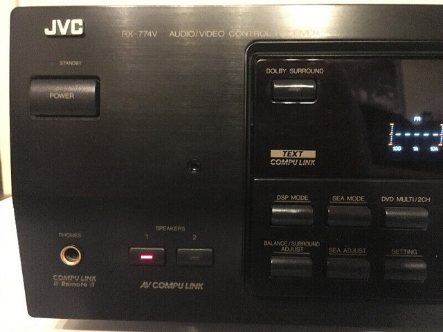 JVC RX-774V 5.1 Receiver, Phono in Stereo Systems & Home Theatre in Ottawa - Image 3