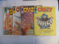 Marvel's CRAZY Humour Magazines #s 6 thru 13