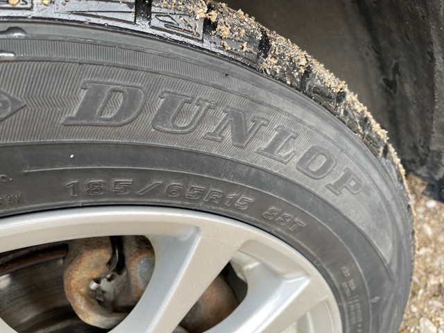 Four Bolt Honda, Toyota, Chevy , Mini Alloy wheels + snow tires. in Tires & Rims in Oakville / Halton Region - Image 2