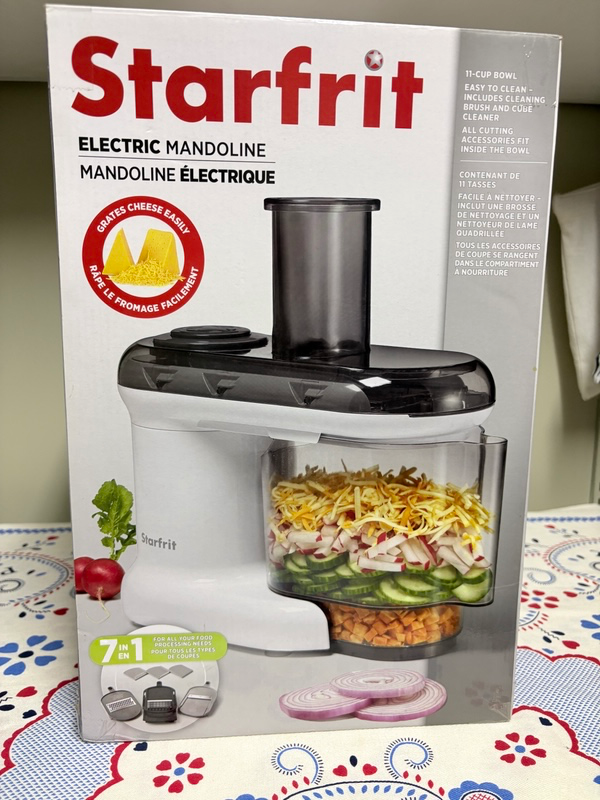 Mandoline électrique /Electric Mandoline Starfrit64520002152194120