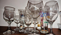 10 Assorted Glasses