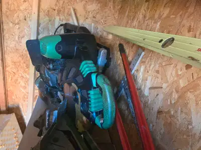 I have a good working hitachi miter saw asking $150 And good working Delta table saw asking $80 For...