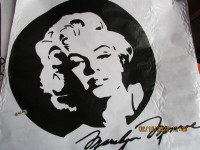 Marilyn Monroe large wall decals