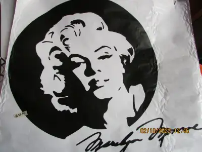 Marilyn Monroe large wall decals, View more