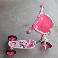 Trottinette préscolaire 3 roues Minnie de Disney pour filles