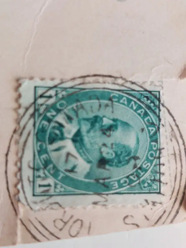 Stamp circa 1900 in Arts & Collectibles in Markham / York Region - Image 2