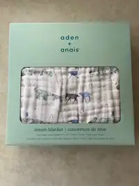 Aden & Anais muslin blanket