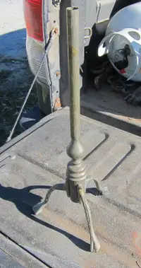 Antique Claw Foot Brass Lamp Project