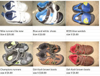 Assorted Boys Shoes & Boots