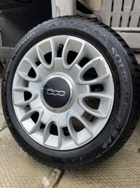 Fiat 500 pneus mags wheels