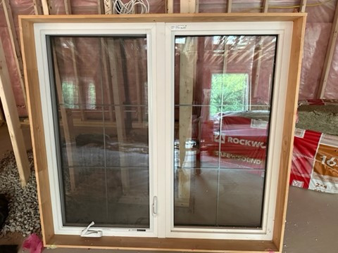 2 JELD-WEN 56-IN X 52-IN CASEMENT WINDOW in Windows, Doors & Trim in Mississauga / Peel Region