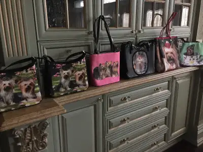 Terrier Princess Pooch Dog Bow Small Pup Purses Clutch Display x, View more
