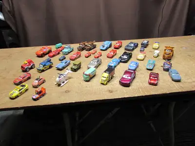 Disney's CARS movie toy collection, 43 in total - Sold as a lot $95 for all toys Located in Hamilton...