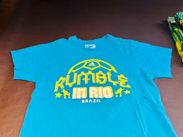 Adidas Rumble in Rio Brazil T-Shirt Size M