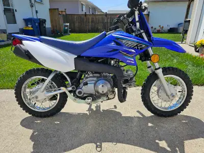 2021 Yamaha TTR-50 with electric start, super low hours maybe 2 tanks of fuel total. Newer style TTR...