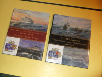 Naval Service of Canada 2 volumes Navy 100 year history