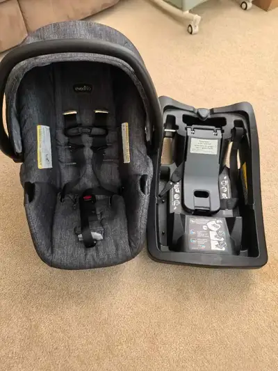 Infant Car Seat and the Base, View more