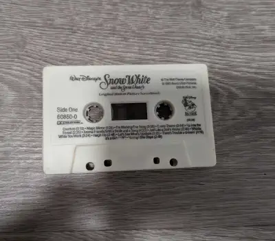 Disney Snow White And The Seven Dwarfs Cassette Tape, View more