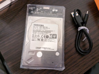 External hard drive, portable HDD,1TB