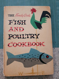 Vintage The Family Circle Fish and Poultry Cookbook