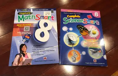 Grade 8 - Complete Math Smart / Complete Science Smart