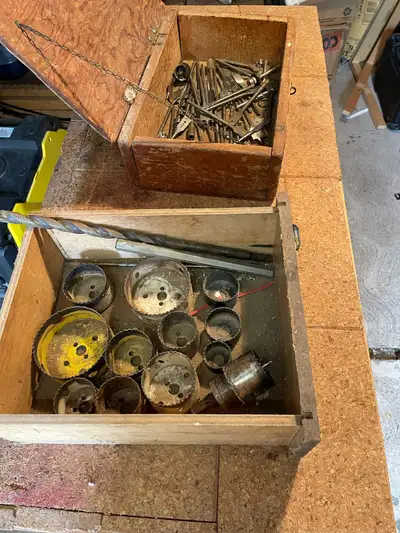 Hole Saw and Drill Bit Set, View more
