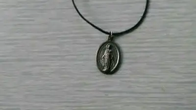 Vtg. Mary Magdalena pendent - good cond., View more