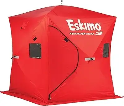 Eskimo Quickfish 3 Ice Shelter     Never Used, View more