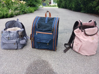 Selection of Pet Carriers