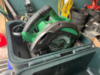 Brand new hitachi 7”1/4 circle saw with case