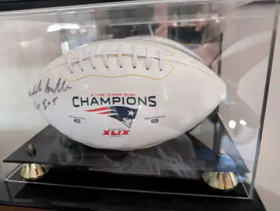 Superbowl 49 Autographed Malcolm Butler Football, View more