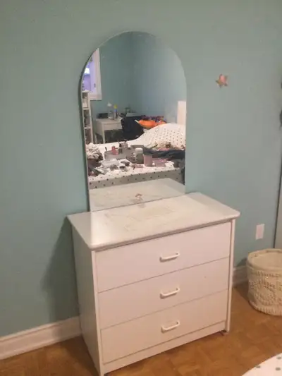 Dresser/Wardrobe with mirror  , View more