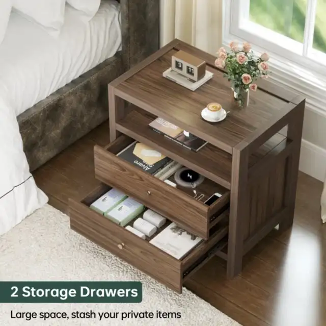 Brand New in Box Yannakeas 2 Drawers 24" W Dresser in Dressers & Wardrobes in City of Toronto - Image 4