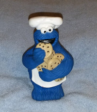 Vintage Muppets Cookie Monster Baby Squeaky Toy Playskool/Disney