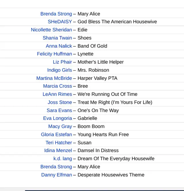 Desperate Housewives Various Artists (Artist)  Format: Audio CD in CDs, DVDs & Blu-ray in City of Toronto - Image 5