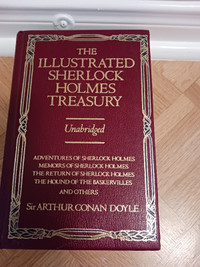 ILLUSTRATED SHERLOCK HOLMES TREASURY - Sir Arthur Conan Doyle