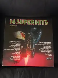  14. Super hits, vintage vinyl  LP record Decca German pressing