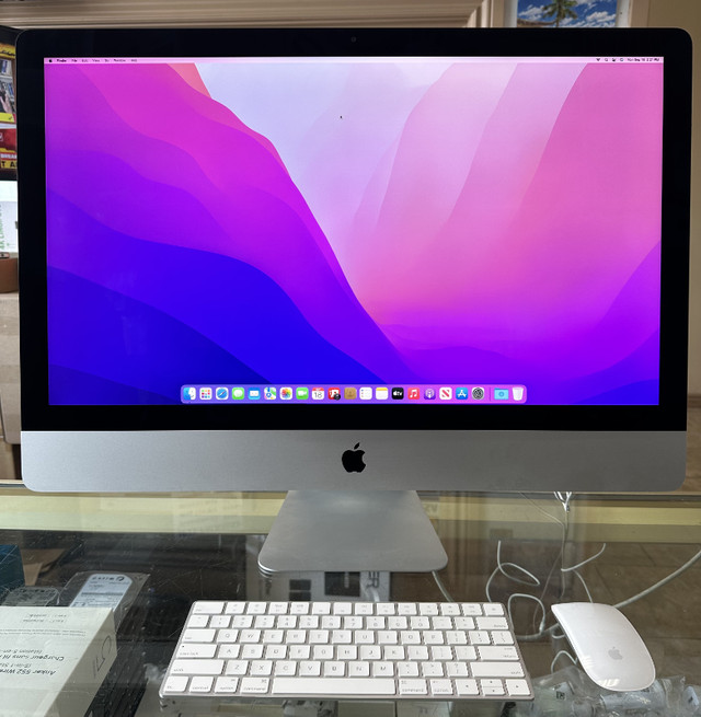 iMac 27inch 5K Retina, Intel Core i7, 16GB RAM 512GB SSD in Desktop Computers in Mississauga / Peel Region - Image 2