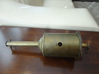 Mid 1800's Salter & Co. #25 Warranted Brass Meat Rotisserie Spit