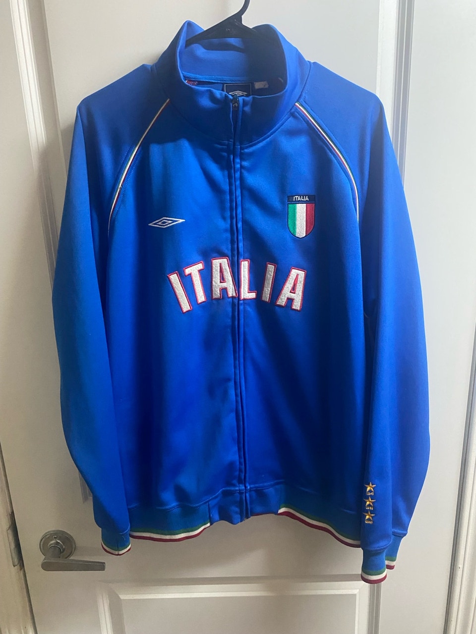 Umbro, Vintage 1990’s Rare Umbro Italy Soccer Jacket Size LG