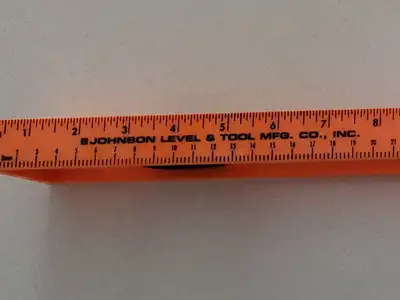 Johnson Structo-Cast Orange Plastic Level - 24-in, View more