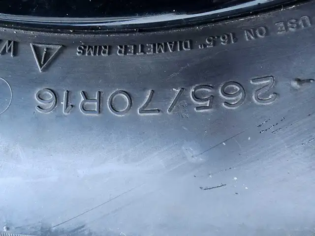 Winter tires 265/70-16 michelin in Tires & Rims in Kawartha Lakes - Image 4