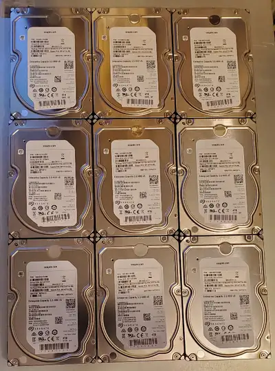 4.0TB 7.2k 3.5" 6/12Gbps SAS Hard Drive HDD-Various Makes/Models, View more