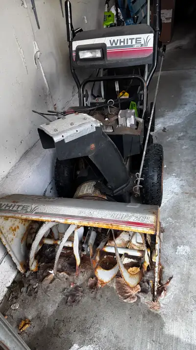 White by MTD 8HP Snowblower – 26” | Electric Start | $100, View more