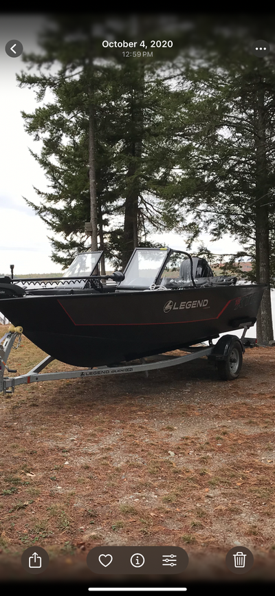 90 HP Mercury Low hours Trolling motor and fish finder 2019 shorelander trailer