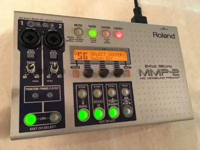 Roland MMP-2 Mic Modeling Preamp - MINT!, View more