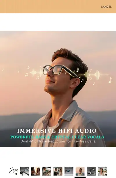 SMART GLASSES BY EARLY SINCERE RET $169.50 WITH TAXES NEW, View more