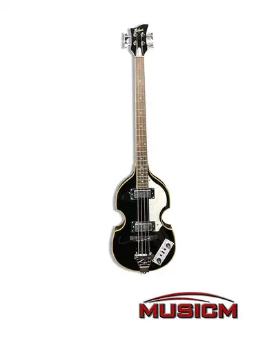 Black Hofner Violin Bass, View more